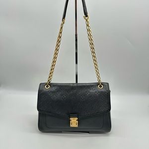 Louis Vuitton Monogram Empreinte Saint Germain MM Shoulder Bag